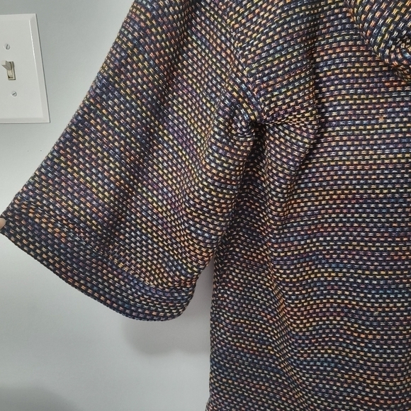 Warm Black Multi Rainbow Hooded Playa Romper - Picture 11 of 12